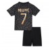 Tanie Strój piłkarski Paris Saint-Germain Kylian Mbappe #7 Koszulka Trzeciej dla dziecięce 2023-24 Krótkie Rękawy (+ szorty)